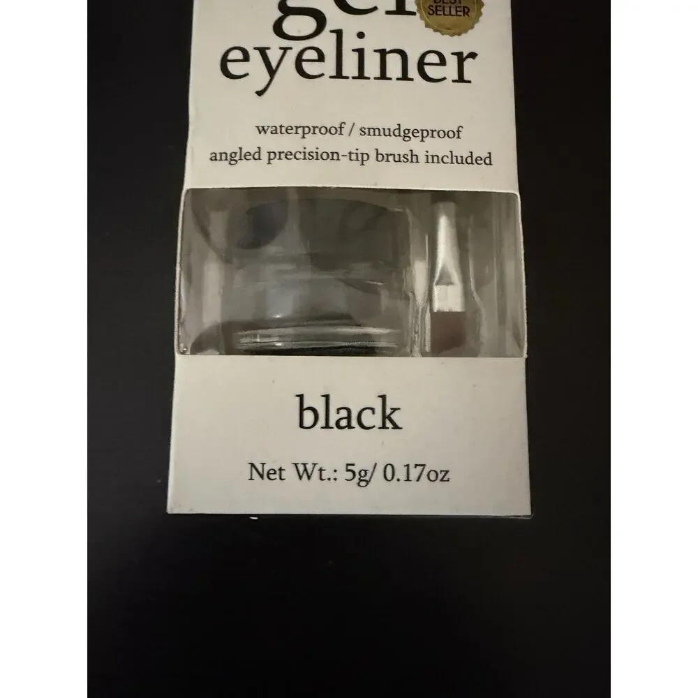 Cherimoya Creamy Gel Eyeliner Black Makeup 0.17oz